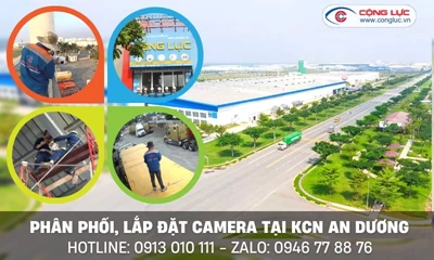 Lắp camera quan sát tại khu công nghiệp An Dương Hải Phòng